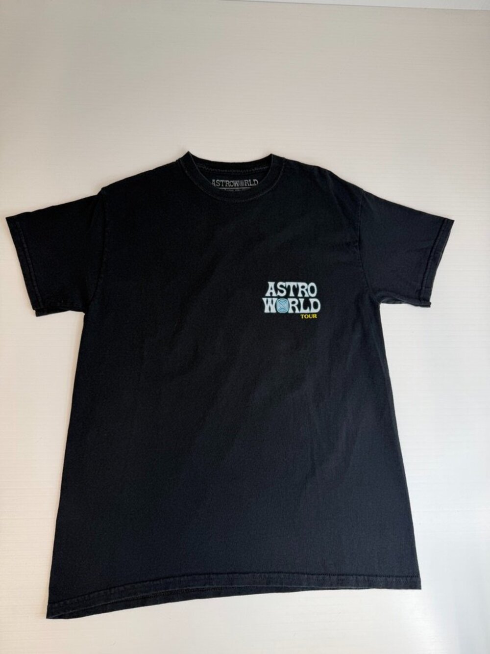 AstroWorld Shirt Men Medium Tour Staff Wish You Were Here Collect Work Party Ex